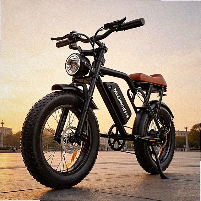20" EBike 1500W Peak Motor Fat Tire 48V 15.6AH Electric Bicycle 33MPH for Adults