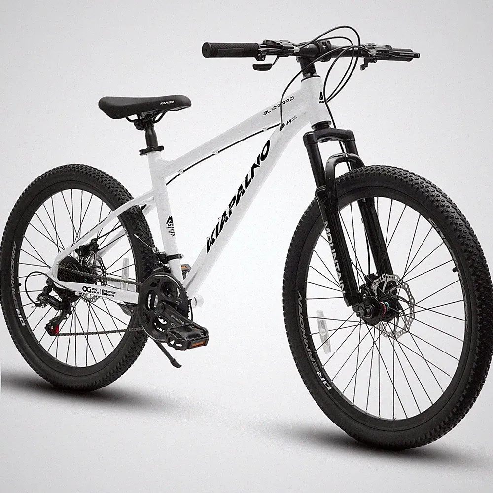 26" All-Terrain Mountain Bike Trail Bicycle with 21-Speed Drivetrain Disc Brakes