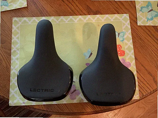 Bike Seat Brand New. Black Comfy. Standard Attachment
