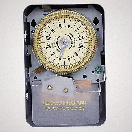 Intermatic T1906 Electromechanical Timer, 24 Hr, Spdt, Metal