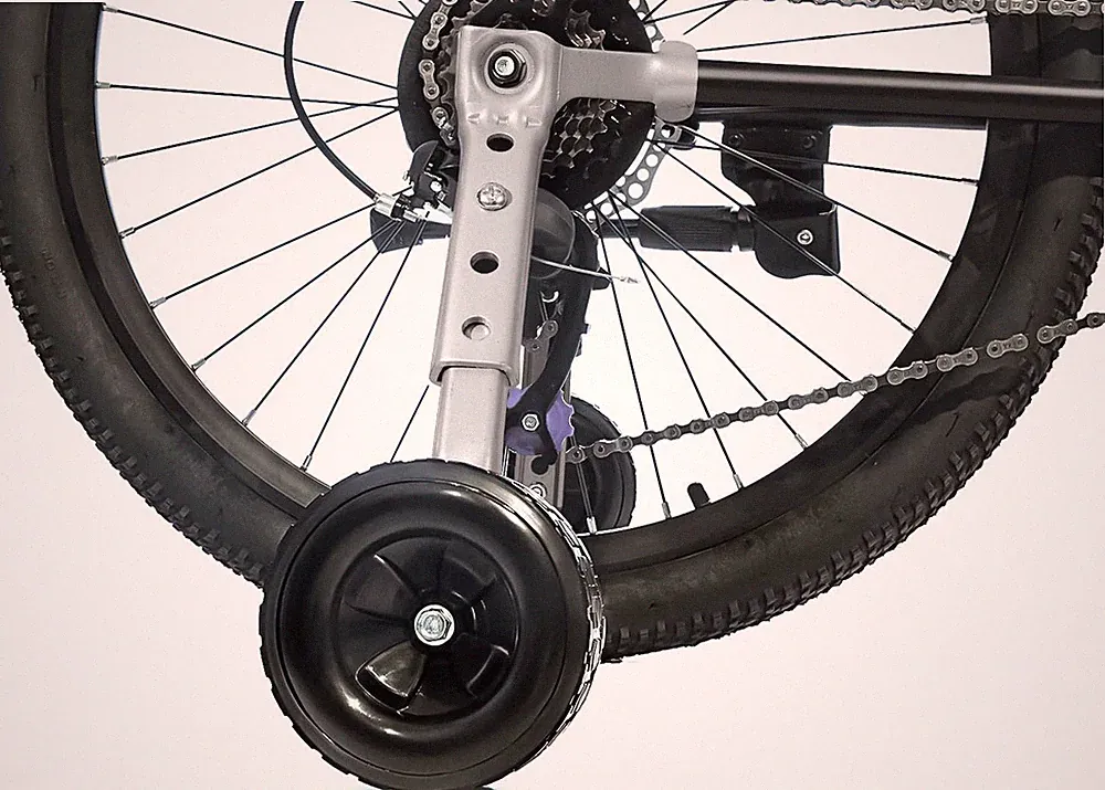 MOSHAY Roll Over Image to Zoom in Bicycle Training Wheels Fits 16 18 20 22 24...