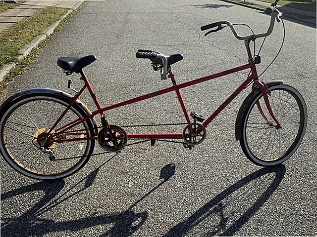 RARE LAZER TANDEM BIKE HARD TO FIND THOSE LAZER TANDEM BIKE note This Bike Need